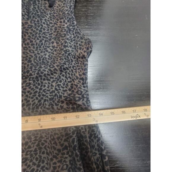Womens Aqua Brand Dess Size Unknown Animal Print Sleeveless - Picture 7 of 9